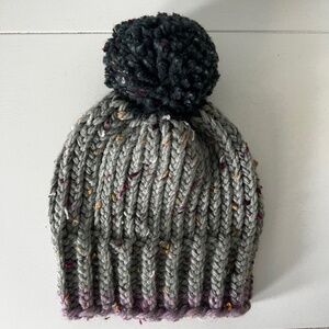 NEW Handmade Knit Baby Hat with PomPom